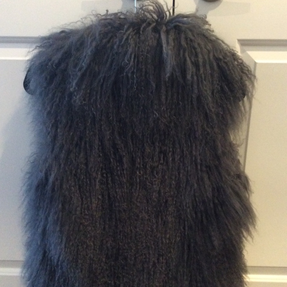 Mongolian fur vest